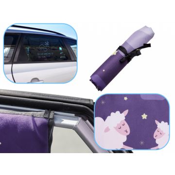 Parasolar auto cu prindere magnetica Sleepy Sheep