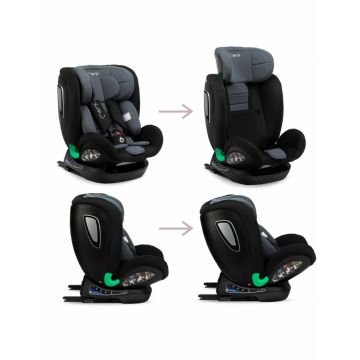 Scaun Auto I-Size 40-150 cm Rear Facing Momi Urso Black