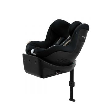 Scaun auto rotativ Cybex Gold Sirona Gi i-Size Plus Moon Black 0-20 kg