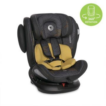 Scaun Auto Aviator Isofix 0-36 Kg Rotativ 360 Grade Lemmon Curry