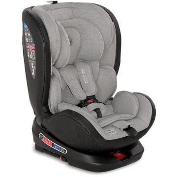 Scaun auto copil Nebula Isofix Grey Leather