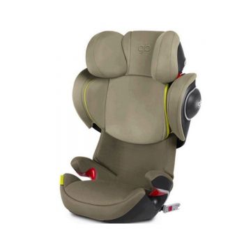 Scaun auto cu Isofix GB Elian-fix Lizard Khaki, 15-36 kg