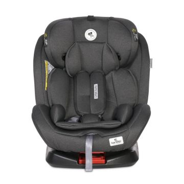 Scaun auto Lynx isofix 0-36 kg rotativ 360 grade Black Graphite