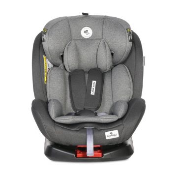 Scaun auto Lynx isofix 0-36 kg rotativ 360 grade Black Grey