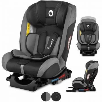 Scaun auto Sander Spatar reglabil, Forward-Facing sau Rear-Facing, Pozitie somn, 0-36 Kg, Cu Isofix si centura  Gri