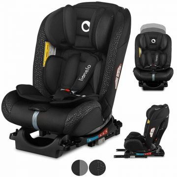 Scaun auto Sander Spatar reglabil, Forward-Facing sau Rear-Facing, Pozitie somn, 0-36 Kg, Cu Isofix si centura  Negru
