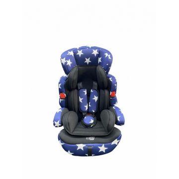 Scaun auto U-Grow U208-STR, 9-36 kg (Negru/Albastru)