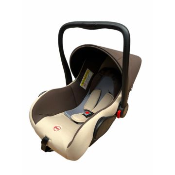 Scaun de masina de tip scoica auto, 0-13 kg, maner reglabil, crem