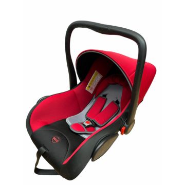 Scaun de masina de tip scoica auto, 0-13 kg, maner reglabil, rosu
