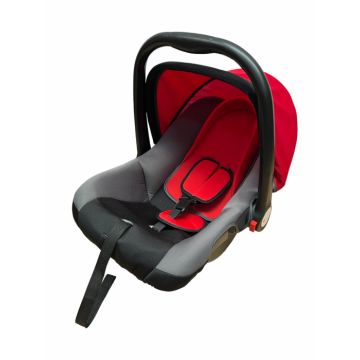 Scaun de masina de tip scoica auto, maxim 13 kg, maner reglabil, rosu