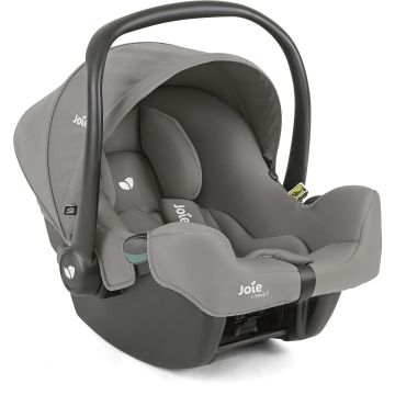 Joie - Scoica auto i-Snug 2 cu tetiera reglabila, 40-75 cm, Pebble, testata ADAC si certificata R129 Joie - Scoica auto i-Snug 2 cu tetiera reglabila, 40-75 cm, Pebble, testata ADAC si certificata R129