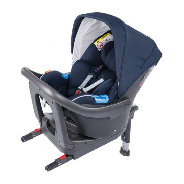 Scaun auto Chicco Oasys ISize BebeCare, Blue (Albastru), 0 luni+