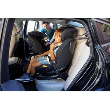 Scaun auto copii Chicco Seat3Fix I-Size Air 40-125cm Black Air 40-125cm
