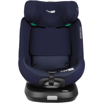 Scaun auto cu isofix FreeON Lotus rotire 360 grade nastere - 125 cm blue i-Size