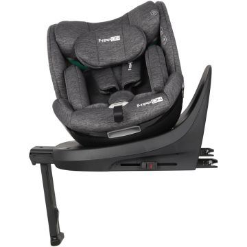 Scaun auto cu isofix FreeON Space rotire 360 grade i-Size 0-36 kg grey