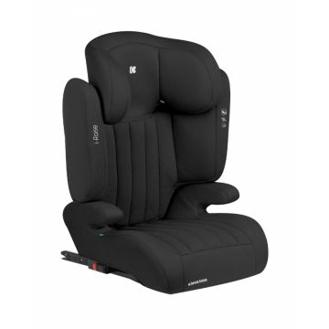 Scaun auto cu isofix KikkaBoo 100-150cm i-Raise i-SIZE Black