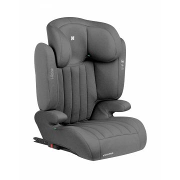 Scaun auto cu isofix KikkaBoo 100-150cm i-Raise i-SIZE Dark Grey