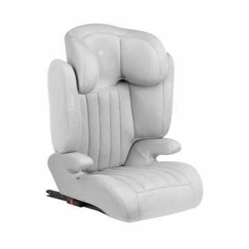 Scaun auto cu isofix KikkaBoo 100-150cm i-Raise i-SIZE Light Grey