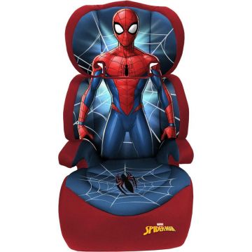 Scaun auto cu Isofix Spiderman, tetiera reglabila, 15 - 36 kg TataWay CZ11190