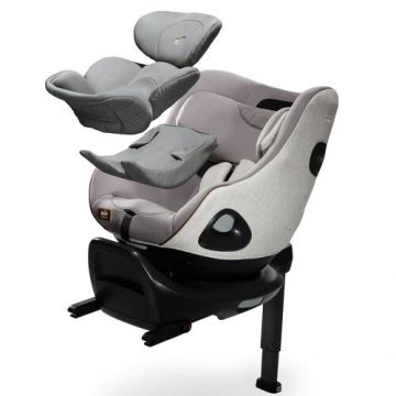 Scaun auto i-Size i-Harbour Signature Joie nastere pana la 105 cm Oyster