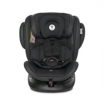 Scaun auto Lorelli Aviator, Isofix, 0-36 Kg, rotativ 360 grade, suport moale spate si sezut, perna lombara, Negru