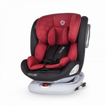 Scaun auto rotativ 0-36 kg Coccolle Lyra Dahlia Red Scaun auto rotativ 0-36 kg Coccolle Lyra Dahlia Red