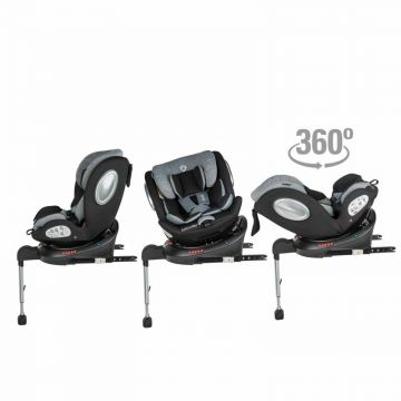 Scaun auto rotativ 0-36 kg Coccolle Vigo Diamond Black