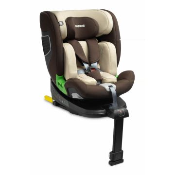 Scaun auto rotativ Caretero Kamptos I-Size 40-150 cm MaroBej