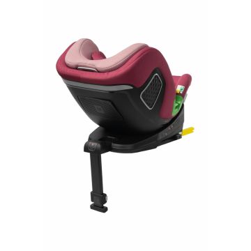 Scaun auto rotativ Caretero Kamptos I-Size 40-150 cm Roz