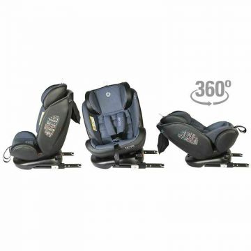 Scaun auto rotativ cu Isofix grupa 0-36 kg Nova Jeans