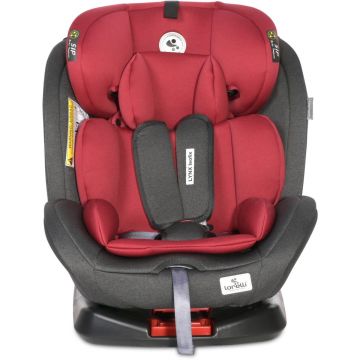 Scaun auto rotativ Lorelli Lynx Isofix 0-36 Kg Black And Red