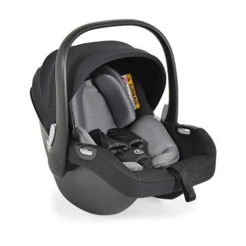 Scoica auto cu adaptori pentru carucior Cangaroo I-Size 40-83 cm Negru Gri