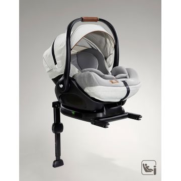 Scoica auto inclinabila i-Size i-Level Recline Oyster colectia Signature 85 cm