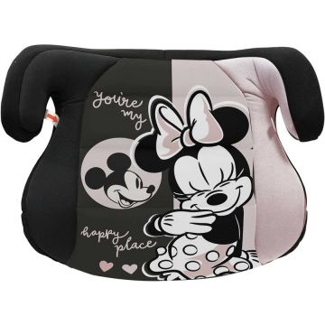 TataWay Inaltator auto cu Isofix Minnie TataWay CZ11195, Negru