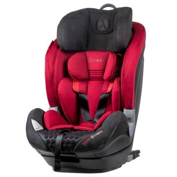 Coletto - Scaun auto Impero cu Isofix si Top Tether 9-36 Kg, Red