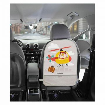 Protectie spatar FreeON pentru masina cu buzunar pentru obiecte mici 61x45 cm fox
