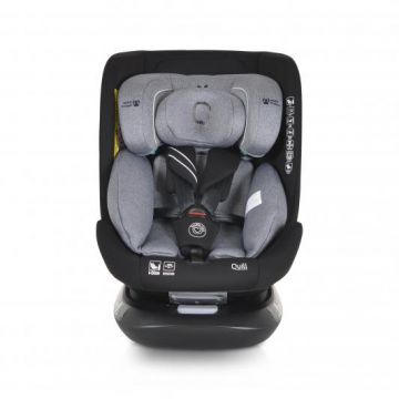 Scaun auto cu isofix Cangaroo Quill I-size 40-150 cm Grey