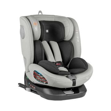 Scaun Auto cu isofix I-size 40-150 cm Kikka Boo I-Moove Gri Deschis