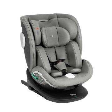 Scaun auto cu isofix Kikka Boo I Drive I Size 40-150 cm 360 SPS Light Grey